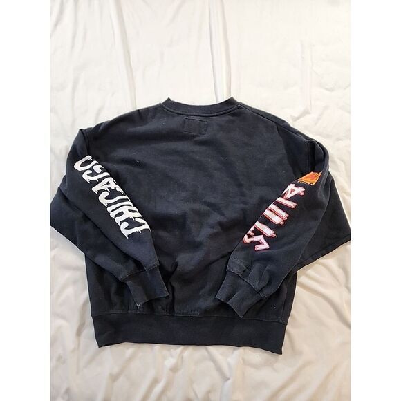 Mitchell & Ness Red Chicago Bulls Crew‎ Neck Sweatshirt Womans Size Small - Picture 8 of 8